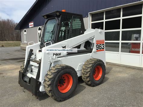 963 bobcat skid steer loader|bobcat 963 wheel skid steer.